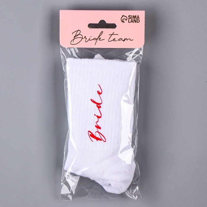 Носки для девичника Bride, карнавальный аксессуар Носки для девичника Bride, карнавальный аксессуар