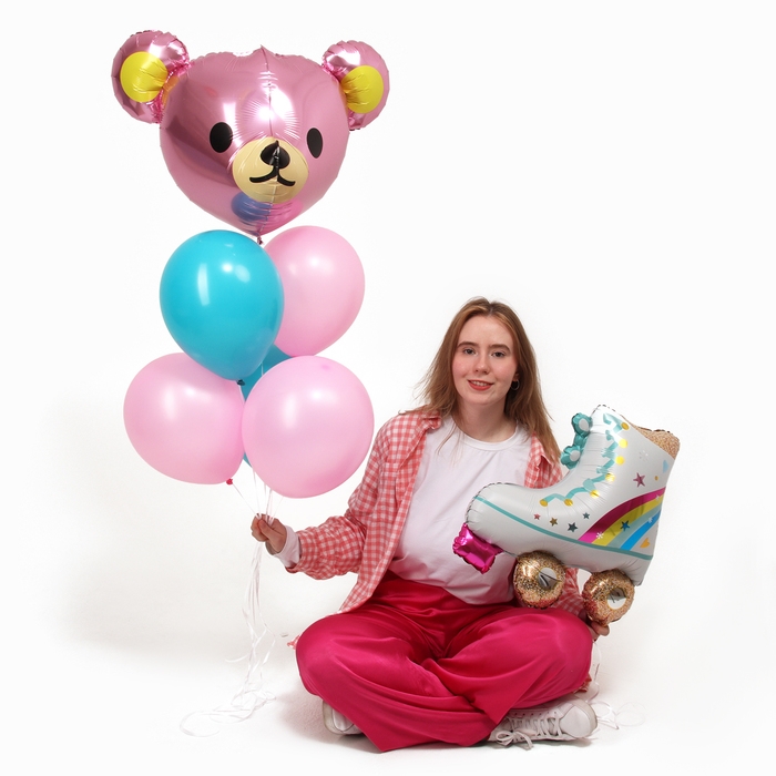 Набор шаров &laquo;Девочке&raquo;, латекс, фольга набор 7 шт.