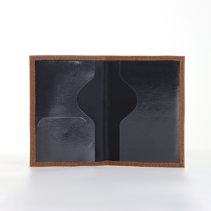 Обложка для паспорта, цвет коричневый