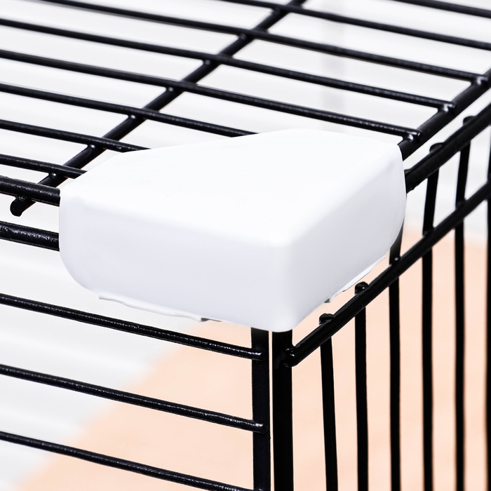 Клетка для шиншиллы Клетка для шиншиллы "Пижон" №10, разборная, 58 х 40 х 88, бирюзовая