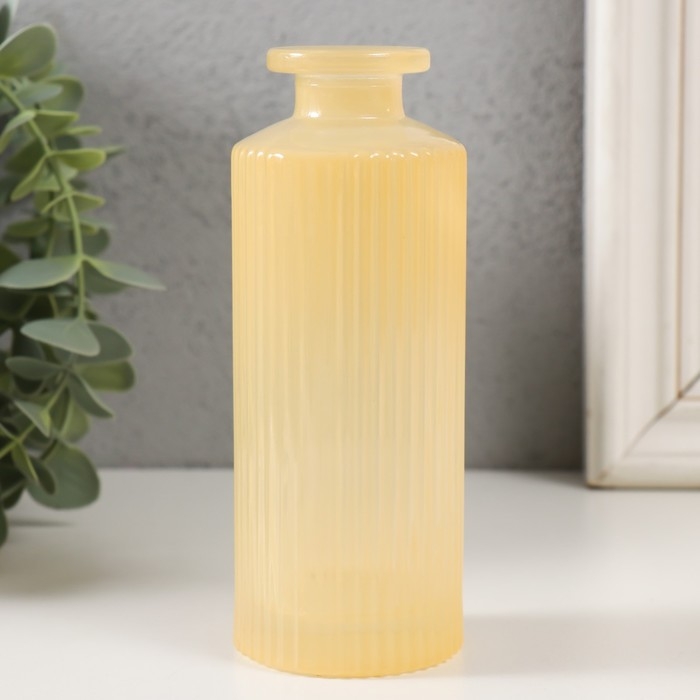 Диффузор для эфирных масел Диффузор для эфирных масел "Вертикаль" 135 мл матовый жёлтый 5х5х13 см