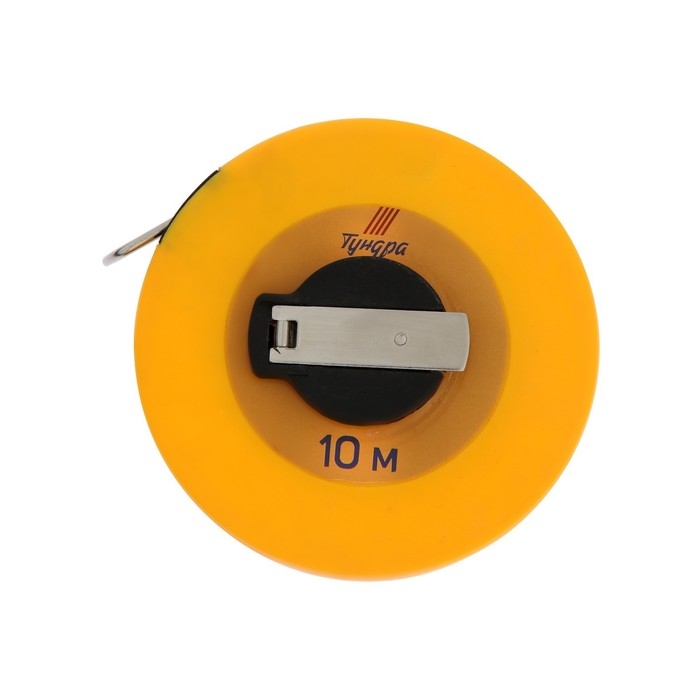 Рулетка геодезическая ТУНДРА, фиберглассовая лента, закрытый корпус, 10 м х 13 мм Рулетка геодезическая ТУНДРА, фиберглассовая лента, закрытый корпус, 10 м х 13 мм