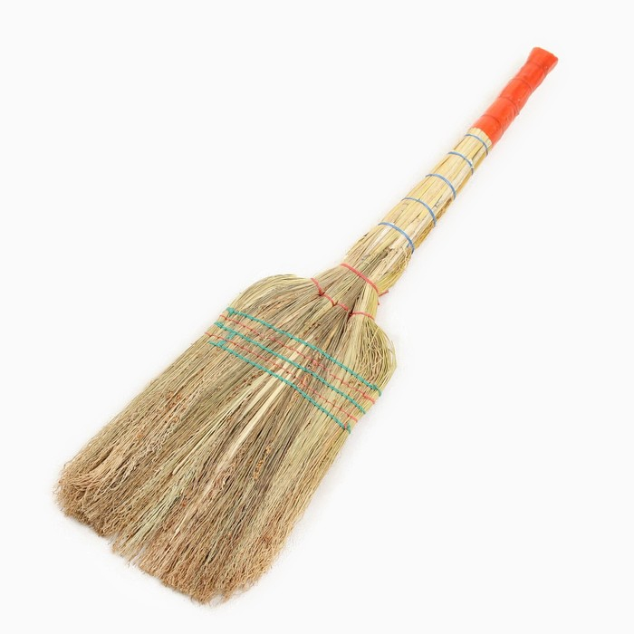 Веник узбекский из сорго 4х-прошивной 4х-лучевой, ручная работа, 90-95 см Веник узбекский из сорго 4х-прошивной 4х-лучевой, ручная работа, 90-95 см