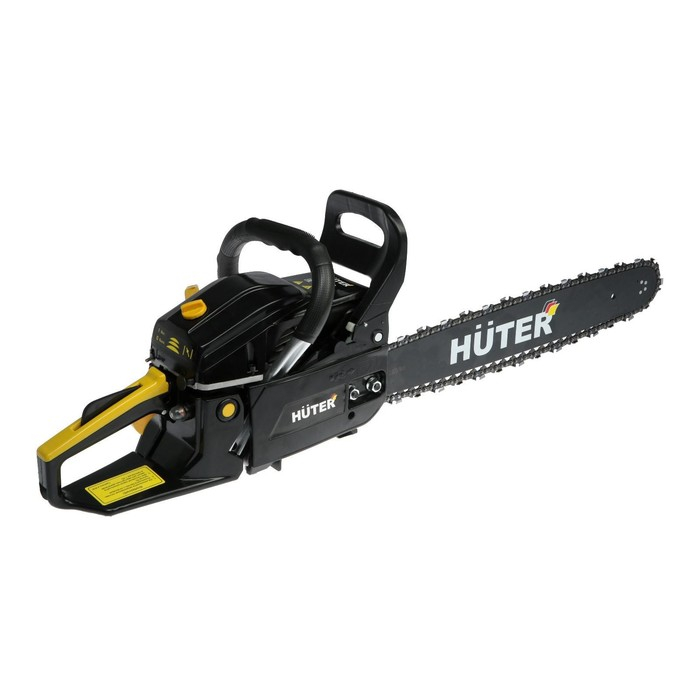 Бензопила Huter BS-52, 2Т, 2.8 кВт, 3.8 л.с., 20 Бензопила Huter BS-52, 2Т, 2.8 кВт, 3.8 л.с., 20", шаг 0.325", паз 1.5 мм, 76 зв.