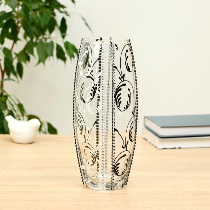 Ваза  Ваза "Ажурная", Инь-ян  d-7,5см; 10х26см