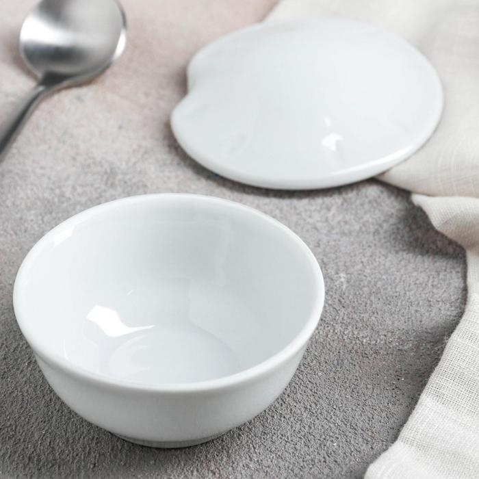 Горчичница фарфоровая «Романс», 50 мл, с крышкой Горчичница фарфоровая «Романс», 50 мл, с крышкой