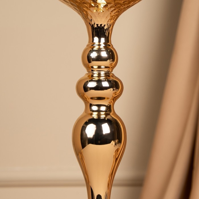 Подсвечник металл на 1 свечу «Ричард» цвет золото 12.5 х 12.5 х 37.5 см Подсвечник металл на 1 свечу «Ричард» цвет золото 12.5 х 12.5 х 37.5 см