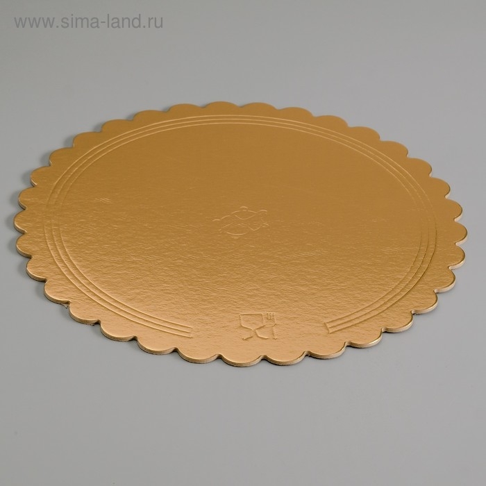 Подложка усиленная, волна, 30 см, золото-черный, 3,2 мм Подложка усиленная, волна, 30 см, золото-черный, 3,2 мм