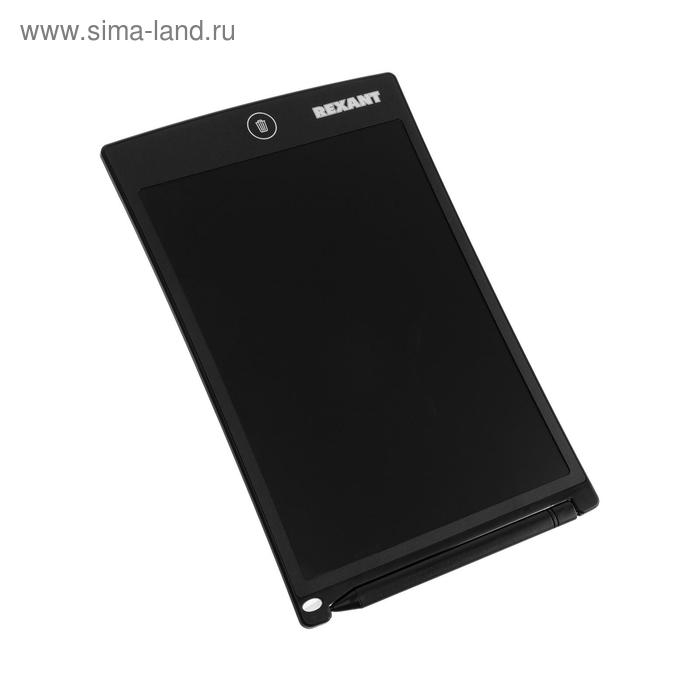 Планшет для рисования Rexant 70-5001, 8.5 Планшет для рисования Rexant 70-5001, 8.5", защита от стирания, чёрный