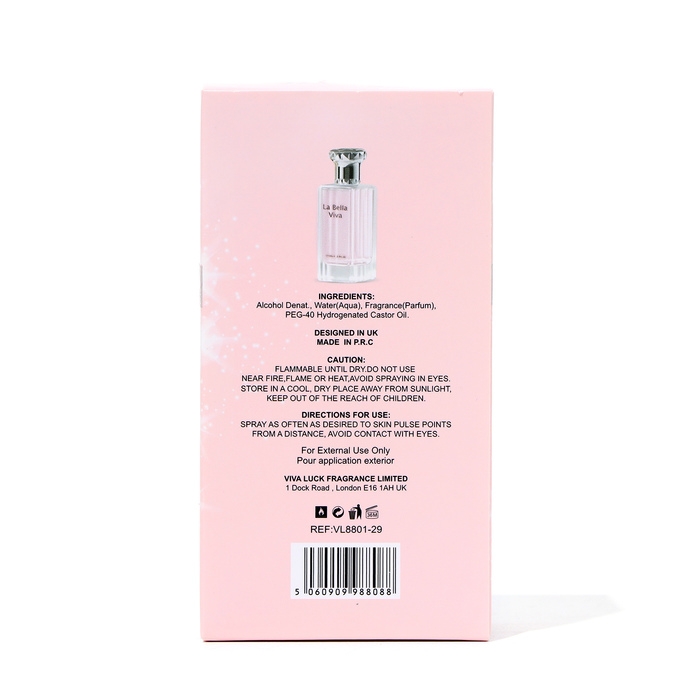 Туалетная вода женская La Bella Viva, 100 мл Туалетная вода женская La Bella Viva, 100 мл