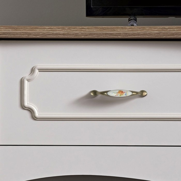 Ручка скоба ROSE CAPPIO Ceramics, 96 мм, цвет бронза Ручка скоба ROSE CAPPIO Ceramics, 96 мм, цвет бронза