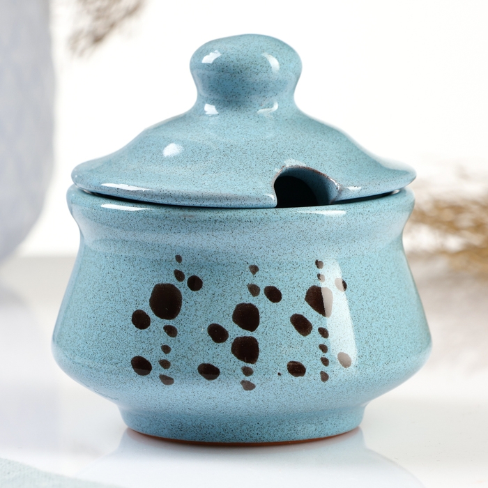 Солонка  Солонка "Псковская" 0,08л / 7,5х7,5см, блюз