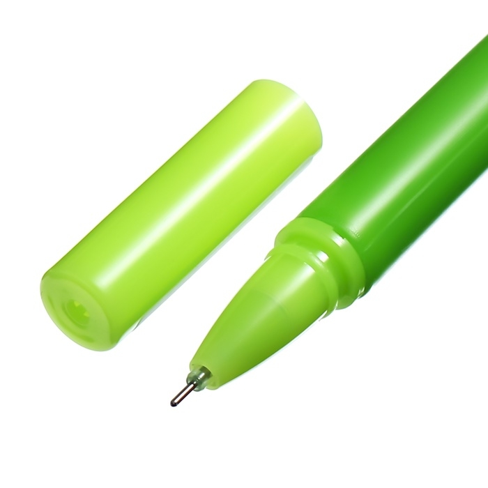 Ручка гелевая-прикол Ручка гелевая-прикол "Большая роза", штрихкод на штуке, микс