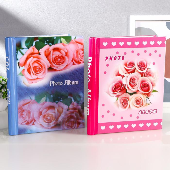 Фотоальбом магнитный 20 листов Фотоальбом магнитный 20 листов "Цветочный всплеск" МИКС 29х24,5х2,5 см