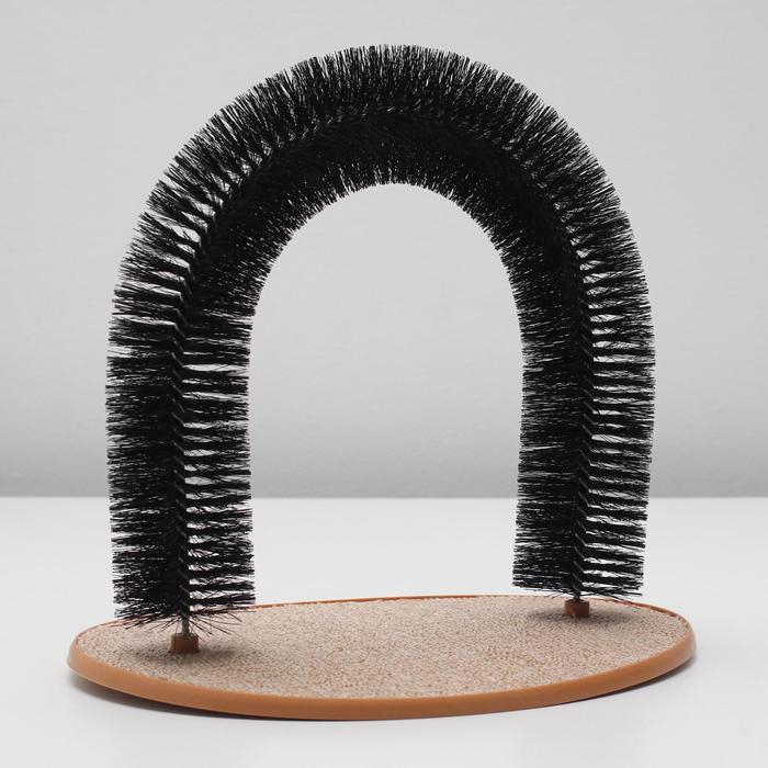 Комплекс для кошек с когтеточкой и аркой-чесалкой Комплекс для кошек с когтеточкой и аркой-чесалкой