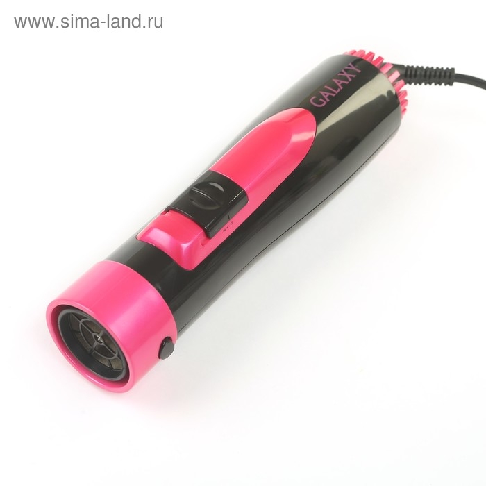 Фен-расческа Galaxy GL 4406, 1200 Вт, 2 скорости, 3 насадки, защитная сетка Фен-расческа Galaxy GL 4406, 1200 Вт, 2 скорости, 3 насадки, защитная сетка
