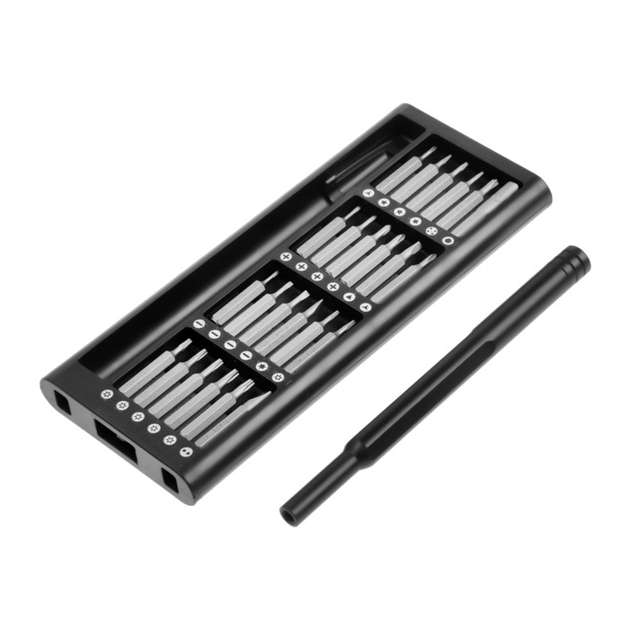 Набор для точных работ ТУНДРА, сталь S2, 25 предметов Набор для точных работ ТУНДРА, сталь S2, 25 предметов