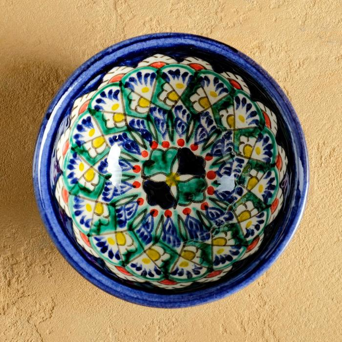 Набор пиал Риштанская Керамика 9,5см, 6 шт в подарочной упаковке Набор пиал Риштанская Керамика 9,5см, 6 шт в подарочной упаковке