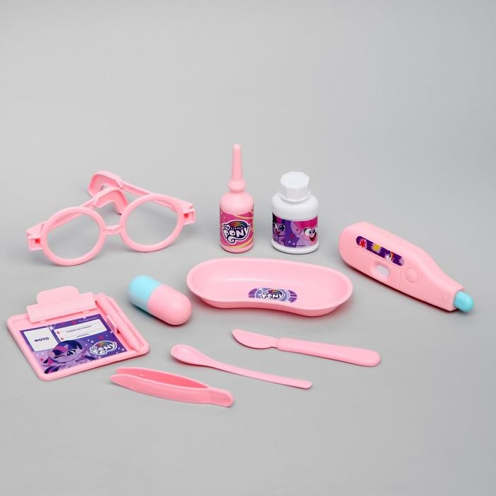 Набор доктора игровой «Пони», My Little Pony, на подложке Набор доктора игровой «Пони», My Little Pony, на подложке