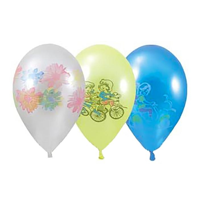 Шар латексный 3" &laquo;Неон&raquo;, набор 100 шт., виды МИКС