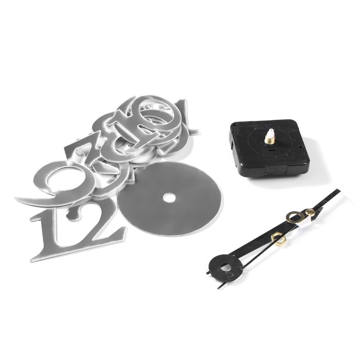 Часы настенные интерьерные, 3d  Часы настенные интерьерные, 3d "Ясмина", наклейка, большие, d-45 см