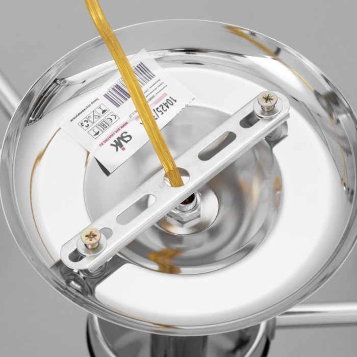 Светильник потолочный Ангела 52х52х27 , 3х60Вт Е27, Хром Светильник потолочный Ангела 52х52х27 , 3х60Вт Е27, Хром