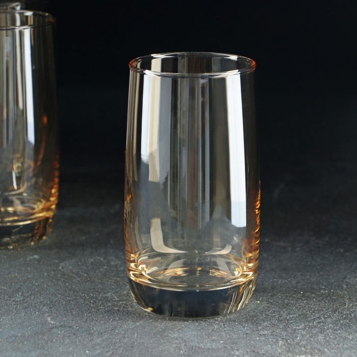 Набор высоких стаканов «Медовый», 330 мл, 6шт Набор высоких стаканов «Медовый», 330 мл, 6шт