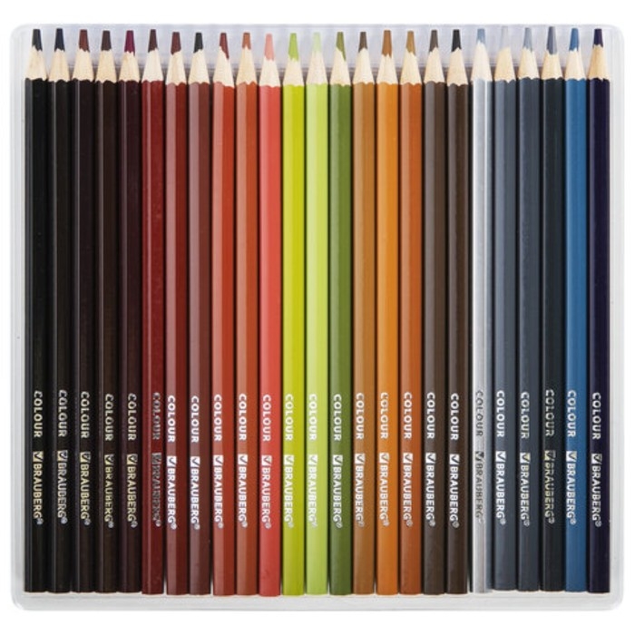 Карандаши цв супермягк яркие классические BRAUBERG MAX, 100 цветов, грифель 3,3 мм, 181862