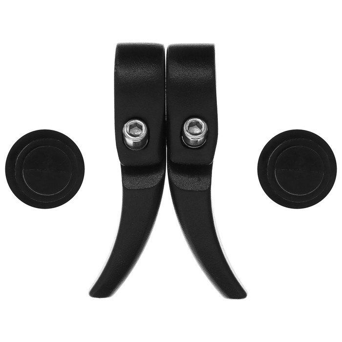 Рога на руль Dream Bike, K-45, алюминиевые, цвет чёрный Рога на руль Dream Bike, K-45, алюминиевые, цвет чёрный