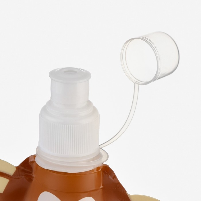 Фляжка для воды, 280 мл, Фляжка для воды, 280 мл, "Обезьянка", на карабине, 22 х 12 см