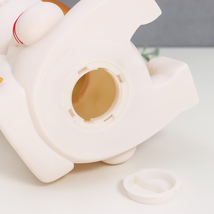 Копилка пластик Копилка пластик "Космонавт сидячий" МИКС 12,5х12,5х17,5 см