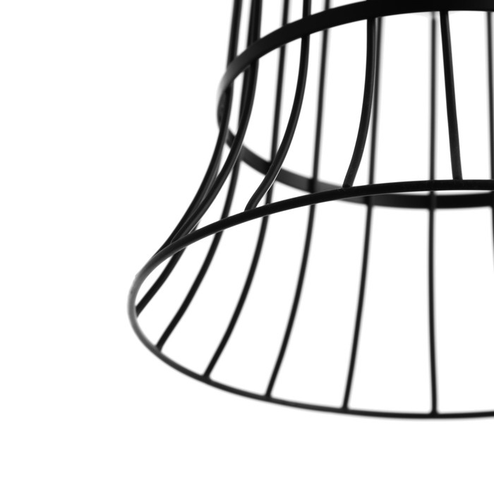 Светильник BayerLux "Колокол" 1х40Вт E27 черный 19х19х120 см.