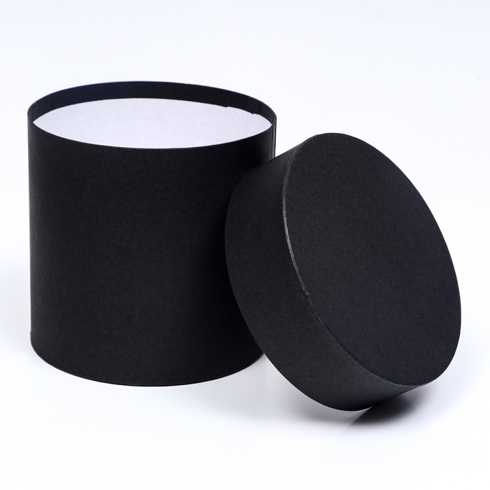 Шляпная коробка, черная, 13 х 13 см Шляпная коробка, черная, 13 х 13 см