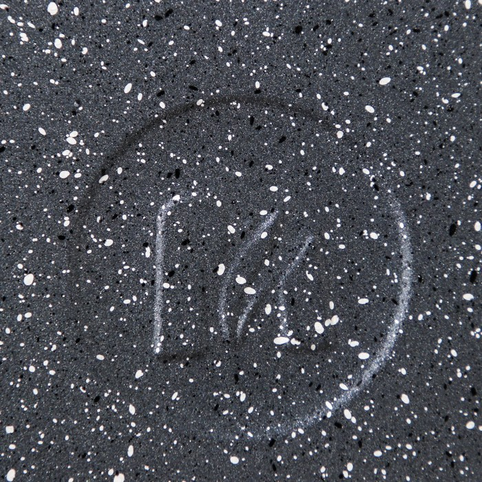 Сковорода «Гранит», d=22 см, съёмная ручка, антипригарное покрытие, цвет серый