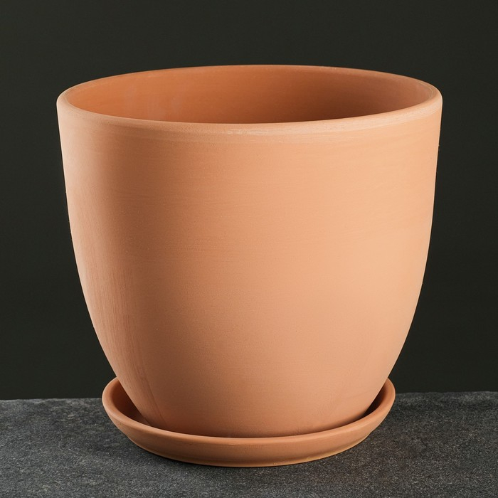 Горшок цветочный Терра №6 8,9 л, терракот Горшок цветочный Терра №6 8,9 л, терракот