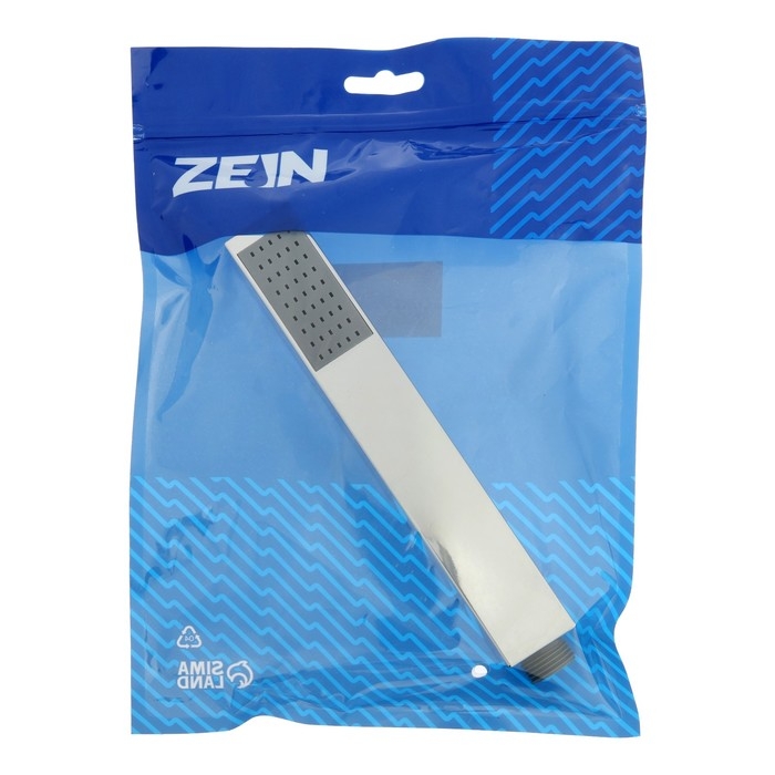Душевая лейка ZEIN Z2795, квадратная, 1 режим, пластик, цвет хром Душевая лейка ZEIN Z2795, квадратная, 1 режим, пластик, цвет хром