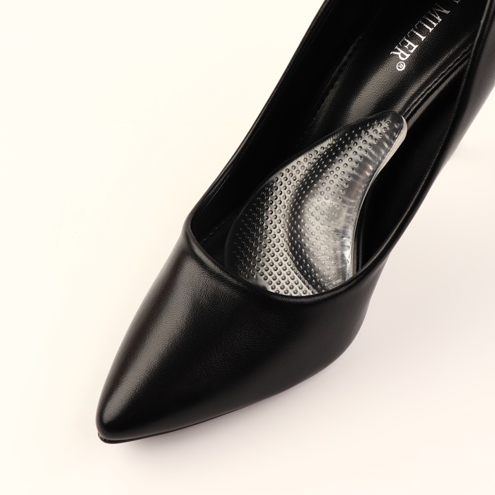 Супинаторы для обуви, на клеевой основе, силиконовые, 10 × 7 см, пара, цвет прозрачный Супинаторы для обуви, на клеевой основе, силиконовые, 10 × 7 см, пара, цвет прозрачный