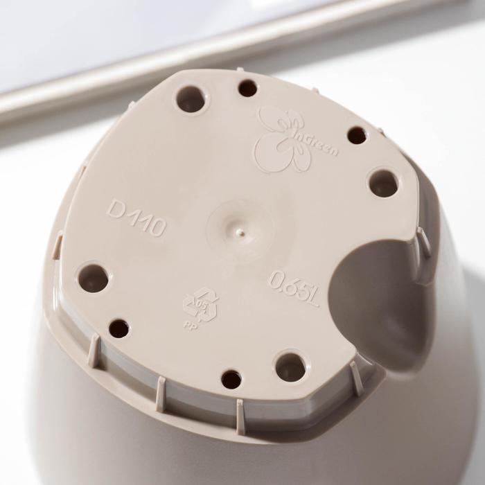 Набор горшков для цветов с прикорневым поливом Amsterdam, 650 мл, 5 шт, цвет МИКС Набор горшков для цветов с прикорневым поливом Amsterdam, 650 мл, 5 шт, цвет МИКС