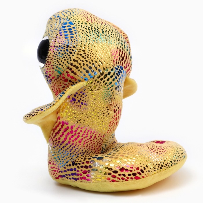 Мягкая игрушка «Кобра», 17 см, цвет жёлтый Мягкая игрушка «Кобра», 17 см, цвет жёлтый