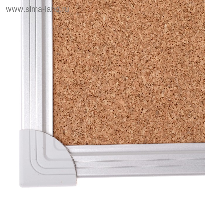 Доска пробковая А2, 45х60 см, Calligrata СТАНДАРТ, в алюминиевой рамке Доска пробковая А2, 45х60 см, Calligrata СТАНДАРТ, в алюминиевой рамке