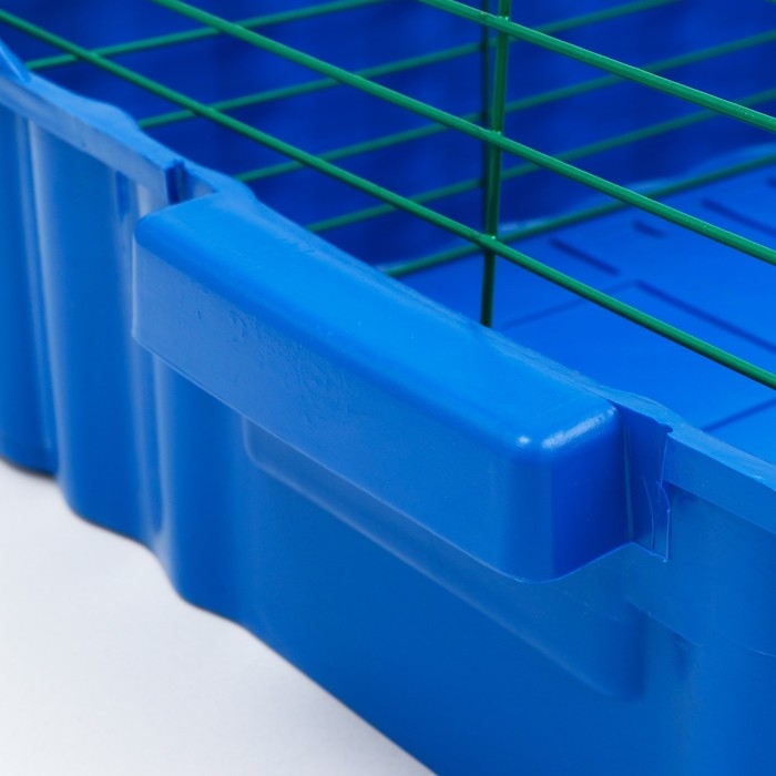 Клетка для кроликов № 4, 75 х 46 х 40 см микс цветов Клетка для кроликов № 4, 75 х 46 х 40 см микс цветов