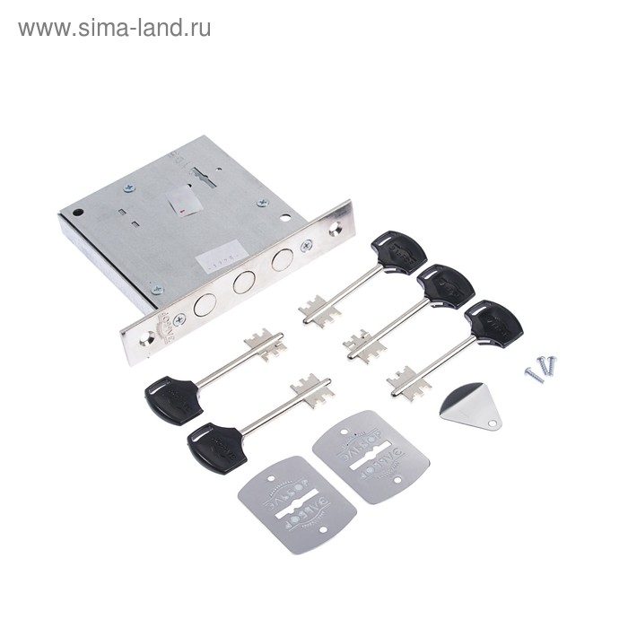 Замок врезной Замок врезной "Эльбор" 1.04.02.5.5 (074 В) Кремень, 5 ключей