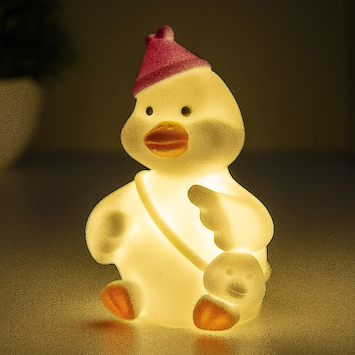 Ночник Ночник "Утя" LED 1Вт 3х LR44 белый 8х4,4х12см RISALUX