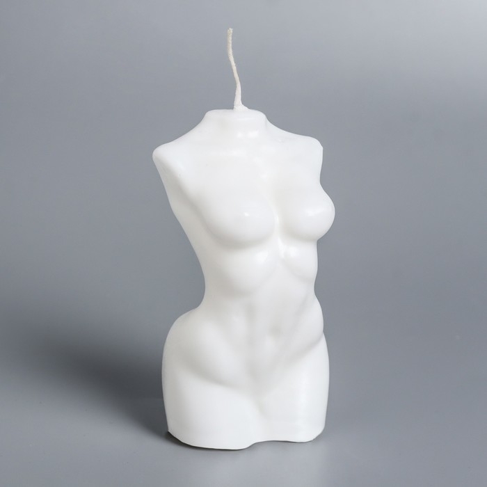 Свеча фигурная ароматическая  Свеча фигурная ароматическая "Женский силуэт", 9,5х4,5 см, кокос
