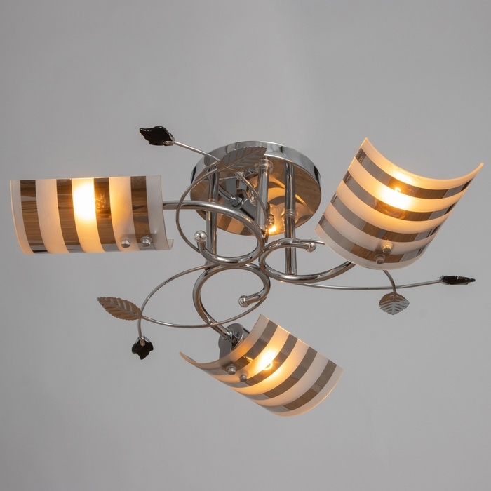 Люстра Люстра "Камми" 3х40Вт Е27 Хром МОДЕЛЬ:2638721