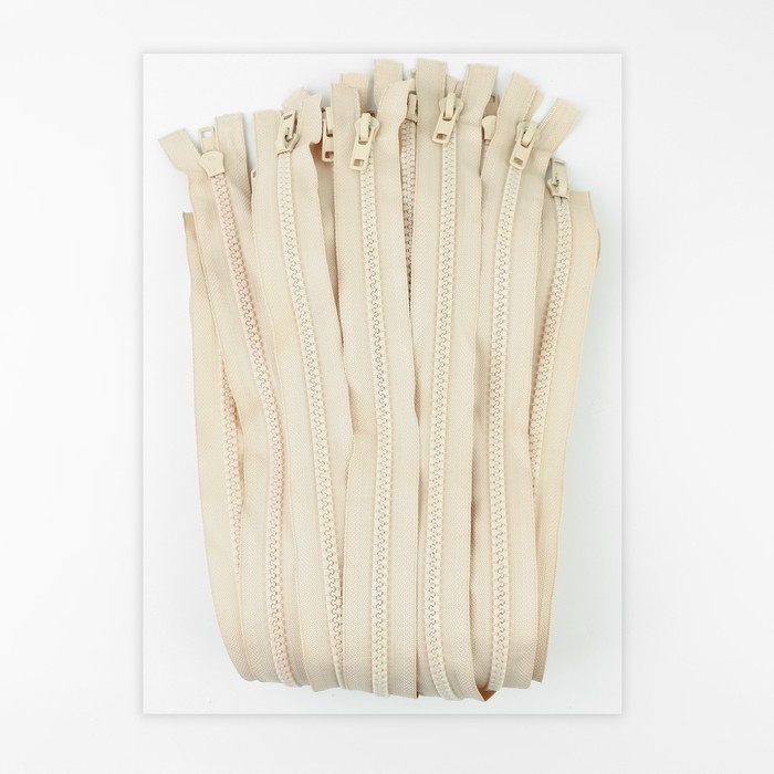 Молния «Трактор», №8, разъёмная, 2 замка, замки автомат, 120 см, цвет слоновая кость, цена за 1 штуку Молния «Трактор», №8, разъёмная, 2 замка, замки автомат, 120 см, цвет слоновая кость, цена за 1 штуку