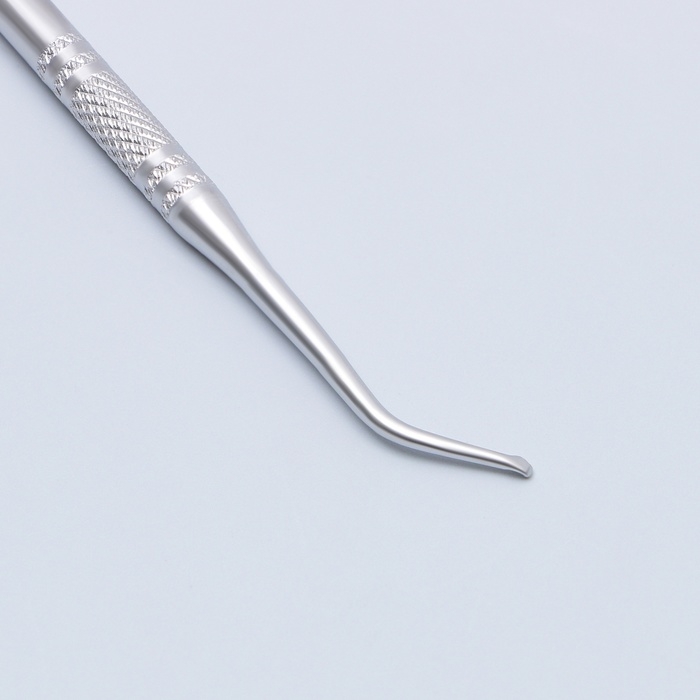 Кюретка двусторонняя, 13,5 см, цвет серебристый