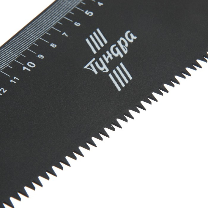 Ножовка по дереву ТУНДРА, 2К рукоятка, тефлоновое покрытие, 3D заточка, 7-8 TPI, 500 мм Ножовка по дереву ТУНДРА, 2К рукоятка, тефлоновое покрытие, 3D заточка, 7-8 TPI, 500 мм
