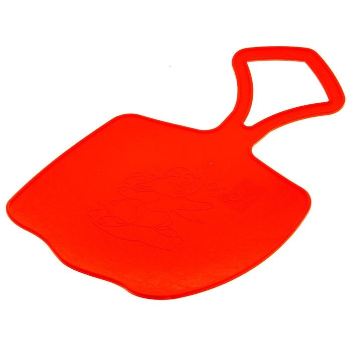 Санки ледянка «Зайка», цвета МИКС Санки ледянка «Зайка», цвета МИКС