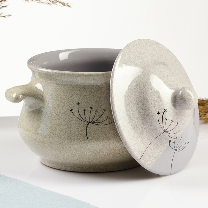 Супница  Супница "Орнамент" 1,65л / 17,5х21,5х19см, сумерки